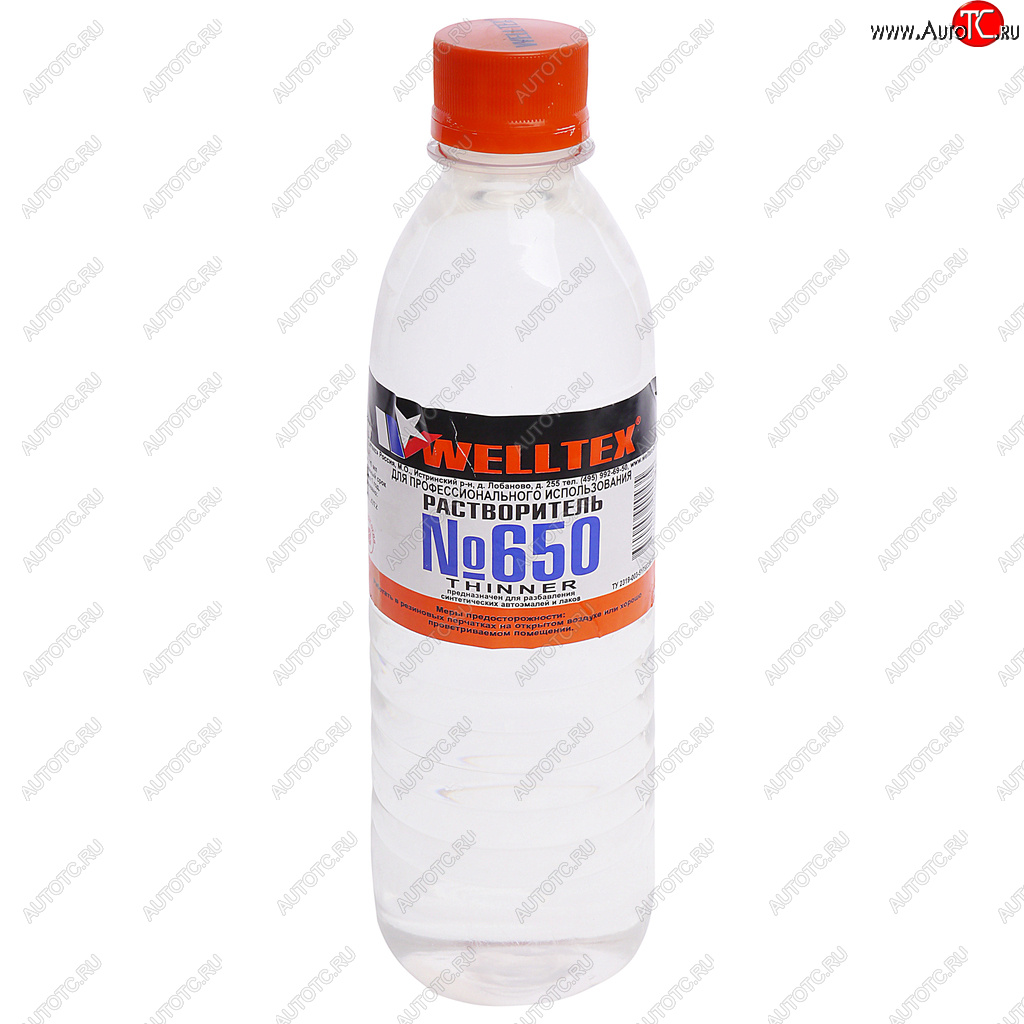 116 р. Растворитель 650 0.5л WELLTEX WELLTEX 4670007990435  с доставкой в г. Кемерово
