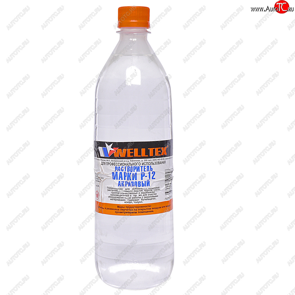 399 р. Растворитель Р-12 1л WELLTEX WELLTEX 4670007991258  с доставкой в г. Кемерово