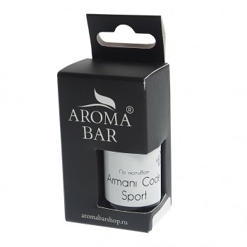 257 р. Ароматизатор масляный (Armani Code Sport) 10мл в крафтовой коробке AROMA BAR AROMA BAR 4678597200323 (33 oilset)  с доставкой в г. Кемерово. Увеличить фотографию 1
