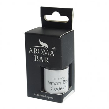 228 р. Ароматизатор масляный (Armani Black Code) 10мл в крафтовой коробке AROMA BAR AROMA BAR 4678597200347 (35 oilset)  с доставкой в г. Кемерово. Увеличить фотографию 1