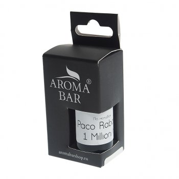 269 р. Ароматизатор масляный (Paco Rabanne 1 Million) 10мл в крафтовой коробке AROMA BAR AROMA BAR 4678597200460 (49 oilset)  с доставкой в г. Кемерово. Увеличить фотографию 1