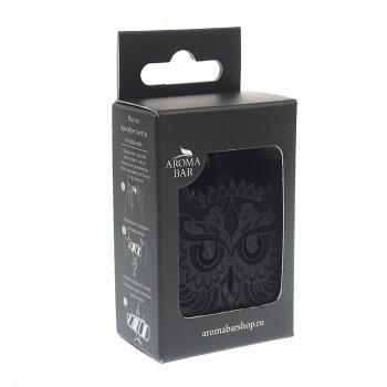 273 р. Подвеска ароматная «Сова резная» в крафтовой упаковке черная AROMA BAR AROMA BAR 4678597202303 (owlblackset)  с доставкой в г. Кемерово. Увеличить фотографию 2