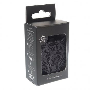 280 р. Подвеска ароматная «Шерхан» в крафтовой упаковке черная AROMA BAR AROMA BAR 4678597202433 (tigerblackset)  с доставкой в г. Кемерово. Увеличить фотографию 2