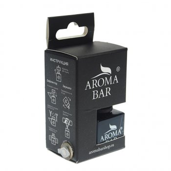 299 р. Ароматизатор подвесной жидкосный (черный лед) 7мл AROMA BAR AROMA BAR 467859720752023 (barreloil)  с доставкой в г. Кемерово. Увеличить фотографию 3