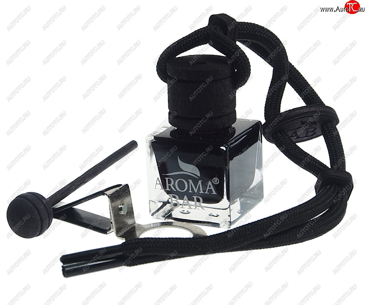 299 р. Ароматизатор подвесной жидкосный (черный лед) 7мл AROMA BAR AROMA BAR 467859720752023 (barreloil)  с доставкой в г. Кемерово