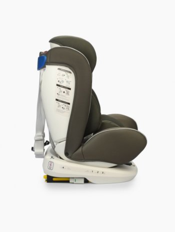 14 849 р. Автокресло детское 0-36кг (0+I-ll-IlI) 0-12лет dark green UNIX Isofix HAPPY BABY HAPPY BABY 4690624035449  с доставкой в г. Кемерово. Увеличить фотографию 4
