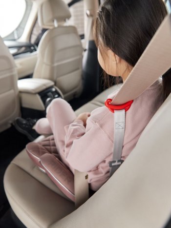 2 769 р. Подушка авт.детская БУСТЕР 15-36кг (II-III) 6-12лет desert pink Rider HAPPY BABY HAPPY BABY 4690624062438  с доставкой в г. Кемерово. Увеличить фотографию 10