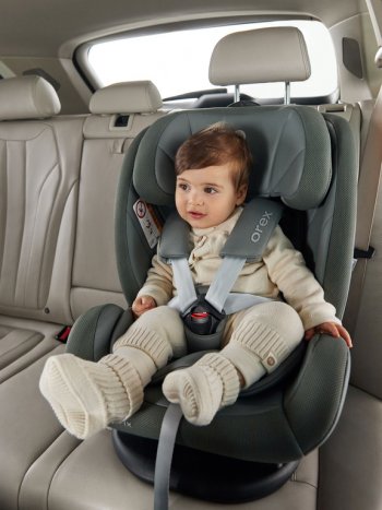 16 949 р. Автокресло детское 0-36кг (0+I-ll-IlI) 0-12лет dark green OREX Isofix HAPPY BABY HAPPY BABY 4690624065477  с доставкой в г. Кемерово. Увеличить фотографию 5