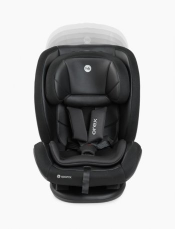 15 699 р. Автокресло детское 0-36кг (0+I-ll-IlI) 0-12лет black OREX Isofix HAPPY BABY HAPPY BABY 4690624065507  с доставкой в г. Кемерово. Увеличить фотографию 6