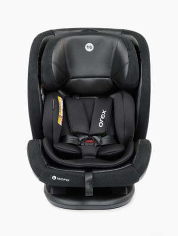 15 699 р. Автокресло детское 0-36кг (0+I-ll-IlI) 0-12лет black OREX Isofix HAPPY BABY HAPPY BABY 4690624065507  с доставкой в г. Кемерово. Увеличить фотографию 8