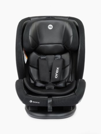 15 699 р. Автокресло детское 0-36кг (0+I-ll-IlI) 0-12лет black OREX Isofix HAPPY BABY HAPPY BABY 4690624065507  с доставкой в г. Кемерово. Увеличить фотографию 9