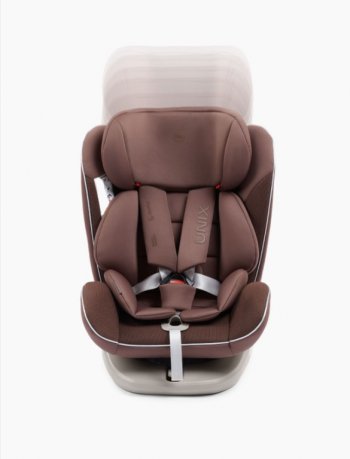 15 599 р. Автокресло детское 0-36кг (0+I-ll-IlI) 0-12лет chocolate UNIX Isofix HAPPY BABY HAPPY BABY 4690624066269  с доставкой в г. Кемерово. Увеличить фотографию 6