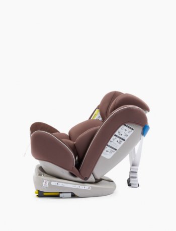 15 599 р. Автокресло детское 0-36кг (0+I-ll-IlI) 0-12лет chocolate UNIX Isofix HAPPY BABY HAPPY BABY 4690624066269  с доставкой в г. Кемерово. Увеличить фотографию 9
