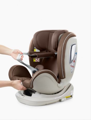 18 499 р. Автокресло детское 0-36кг (0+I-ll-IlI) 0-12лет brown I-UNIX Isofix с боковой доп.защитой HAPPY BABY HAPPY BABY 4690624068959  с доставкой в г. Кемерово. Увеличить фотографию 13