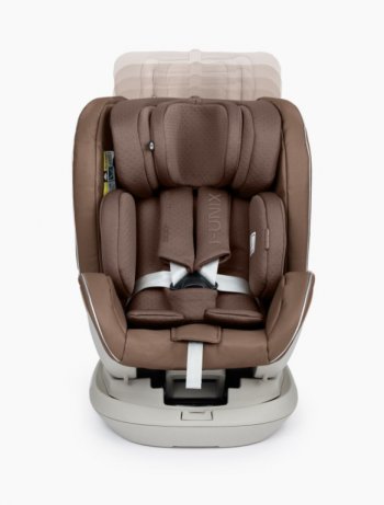 18 499 р. Автокресло детское 0-36кг (0+I-ll-IlI) 0-12лет brown I-UNIX Isofix с боковой доп.защитой HAPPY BABY HAPPY BABY 4690624068959  с доставкой в г. Кемерово. Увеличить фотографию 9