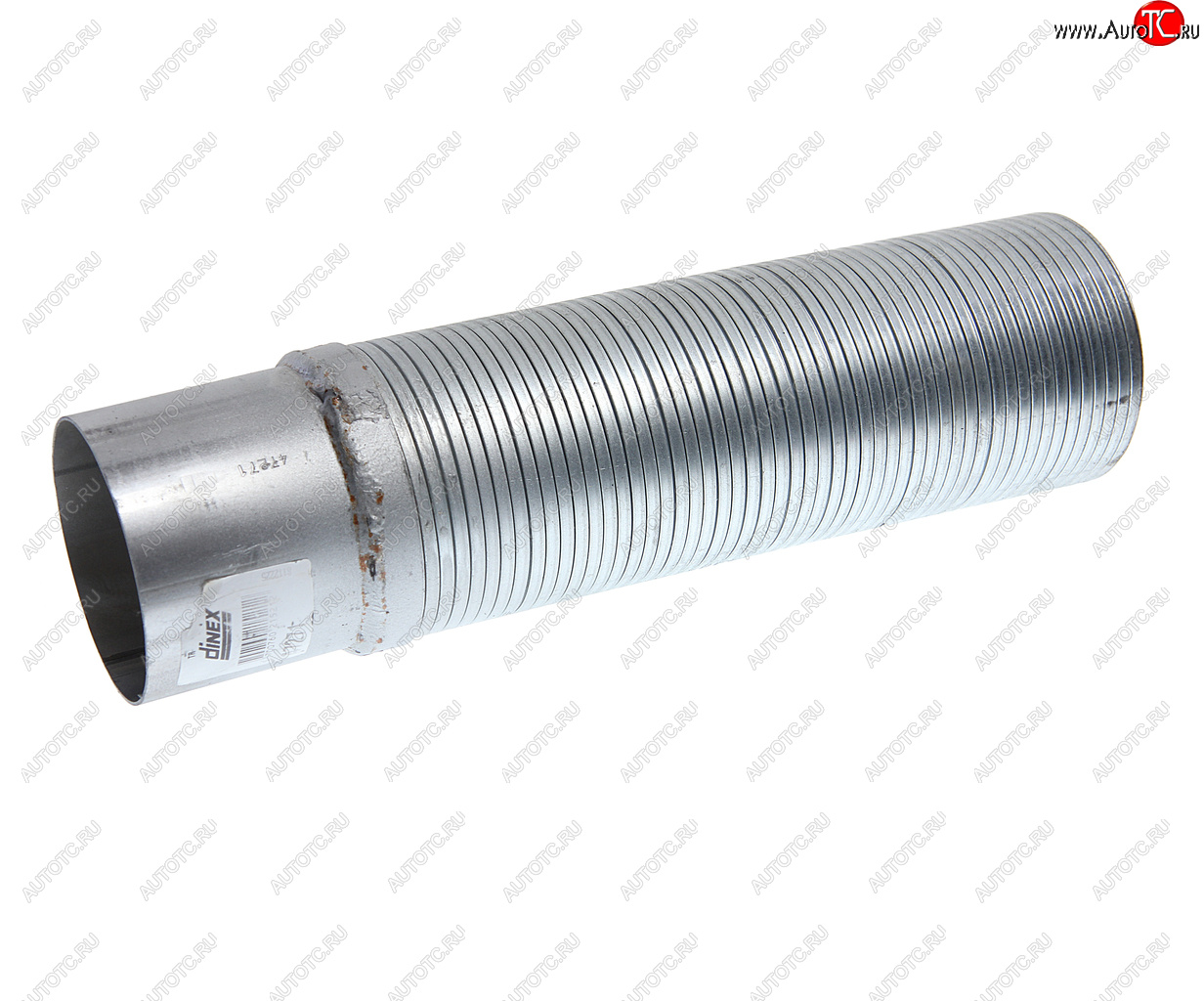 2 759 р. Гофра MAN выхлопной системы (d=111 L=415) (нерж.) с фланцем E-line DINEX DINEX 47271 DINEX 47271  с доставкой в г. Кемерово