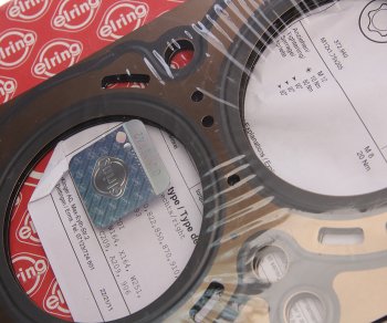 4 299 р. Прокладка MERCEDES C (W204,W211,W164) крышки ГБЦ ELRING ELRING 475.480 ELRING 475.480  с доставкой в г. Кемерово. Увеличить фотографию 2