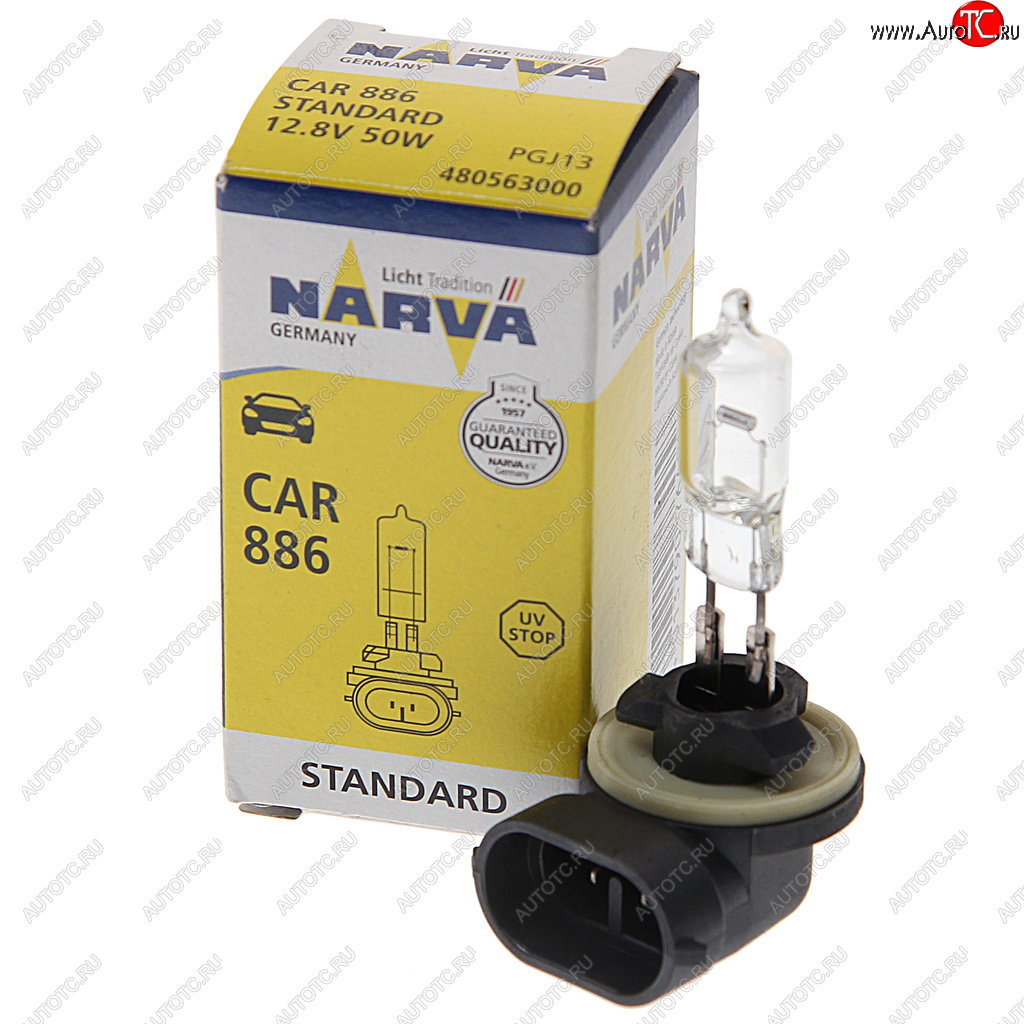 429 р. Лампа 12V H27W1 50W PGJ13 American Types NARVA NARVA 480563000  с доставкой в г. Кемерово