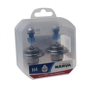 1 559 р. Лампа 12V H4 6055W P43t +150% бокс (2шт.) Range Power 150 NARVA NARVA 480692100  с доставкой в г. Кемерово. Увеличить фотографию 1