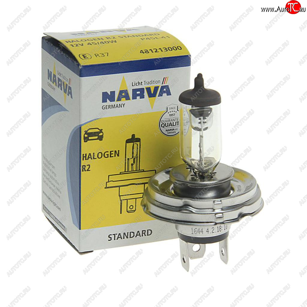 429 р. Лампа 12V R2 4540W P45t-41 Standard NARVA NARVA 481213000  с доставкой в г. Кемерово