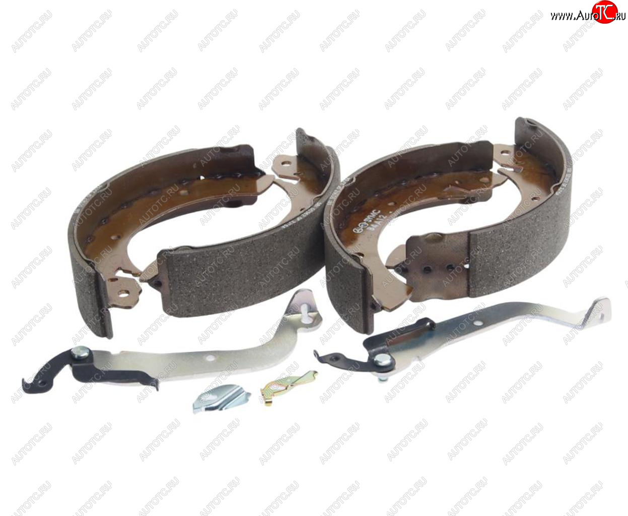 4 299 р. Колодки тормозные SSANGYONG Actyon (06-),Kyron (05-),Rexton (02-) задние барабанные (4шт.) OE SSANGYONG 4833005000 SSANGYONG 4833005000  с доставкой в г. Кемерово