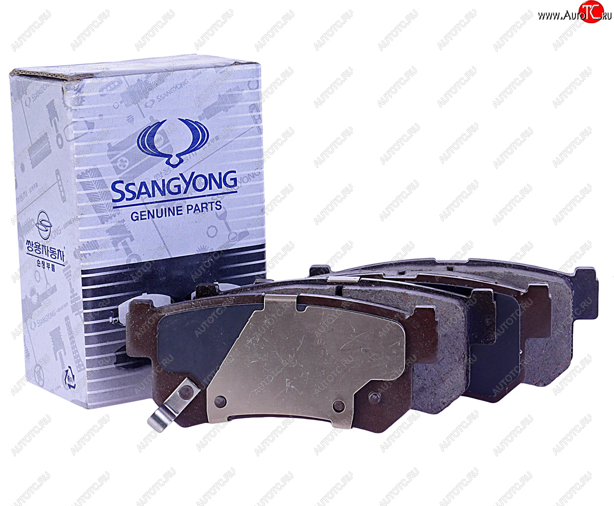 4 399 р. Колодки тормозные задние (4шт.) SSANGYONG SSANGYONG Kyron дорестайлинг (2005-2007)  с доставкой в г. Кемерово