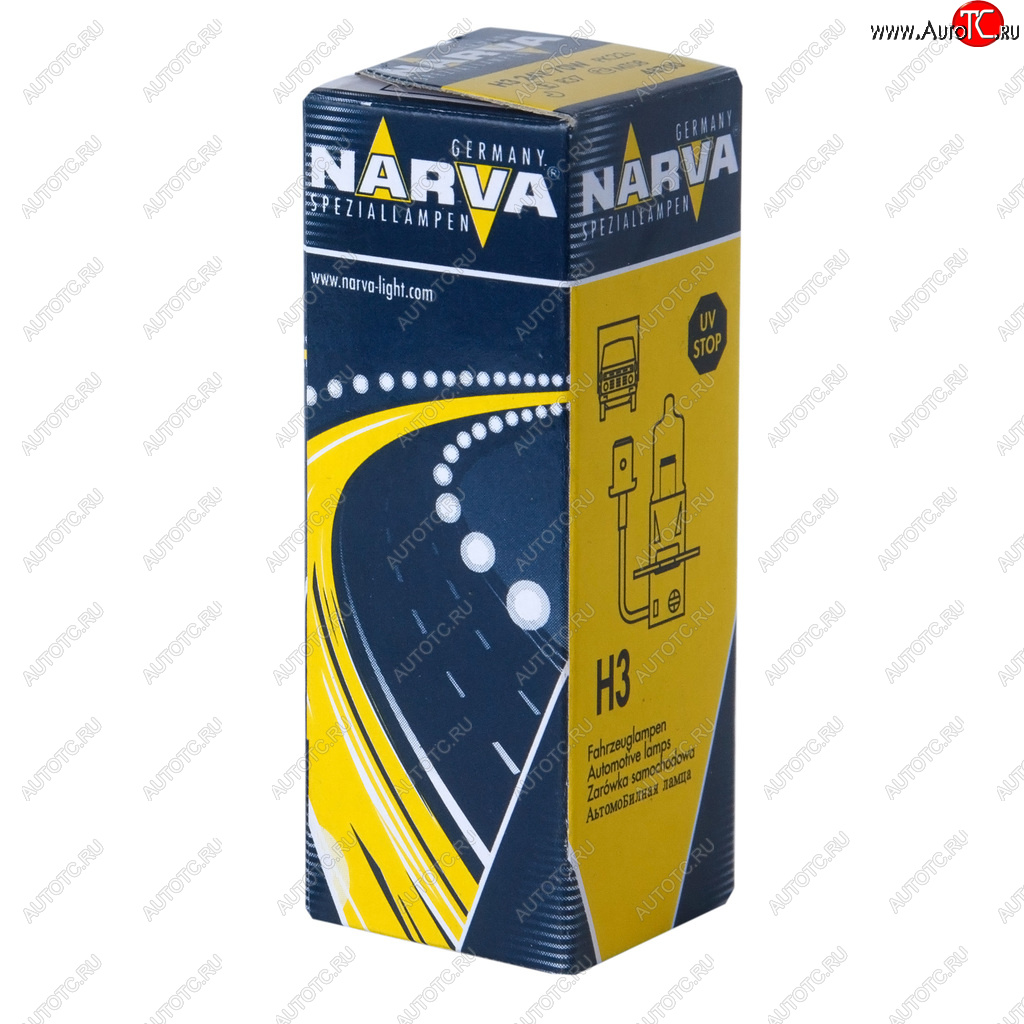 185 р. Лампа 24V H3 70W PK22s Standard NARVA NARVA 487003000  с доставкой в г. Кемерово