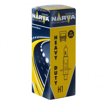 349 р. Лампа 24V H1 70W P14.5s Heavy Duty NARVA NARVA 487083000  с доставкой в г. Кемерово. Увеличить фотографию 1