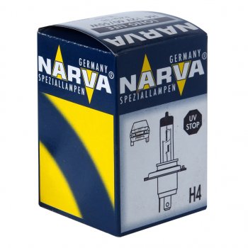 399 р. Лампа 12V H4 6055W P43t-38 Long Life NARVA NARVA 488893000  с доставкой в г. Кемерово. Увеличить фотографию 1