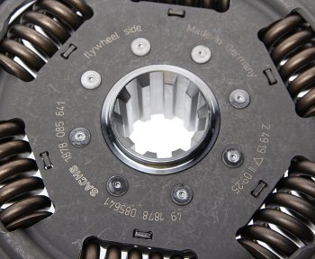 43 999 р. Диск сцепления КАМАЗ-5490 (КПП-ZF) MFZ-430 (усиленный 205) SACHS SACHS 491878085641  с доставкой в г. Кемерово. Увеличить фотографию 3