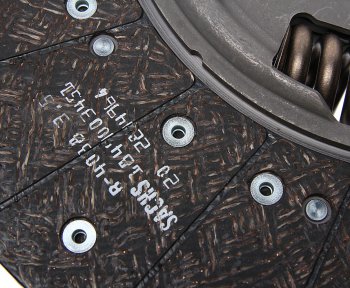 43 999 р. Диск сцепления КАМАЗ-5490 (КПП-ZF) MFZ-430 (усиленный 205) SACHS SACHS 491878085641  с доставкой в г. Кемерово. Увеличить фотографию 4