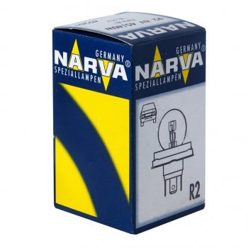 197 р. Лампа 12V R2 4540W P45t-41 Standard NARVA NARVA 492113000  с доставкой в г. Кемерово. Увеличить фотографию 1