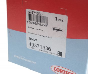 2 899 р. Сайлентблок BMW 1 (F20),3 (F30,F31) рычага переднего CORTECO CORTECO 49371536  с доставкой в г. Кемерово. Увеличить фотографию 4