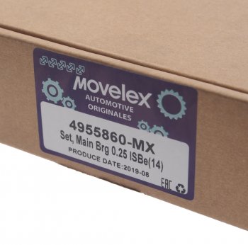 2 599 р. Вкладыши КАМАЗ дв.CUMMINS ISBe,ISDe коренные d=0.25 комплект 14шт. MOVELEX MOVELEX 4955860-mx  с доставкой в г. Кемерово. Увеличить фотографию 3
