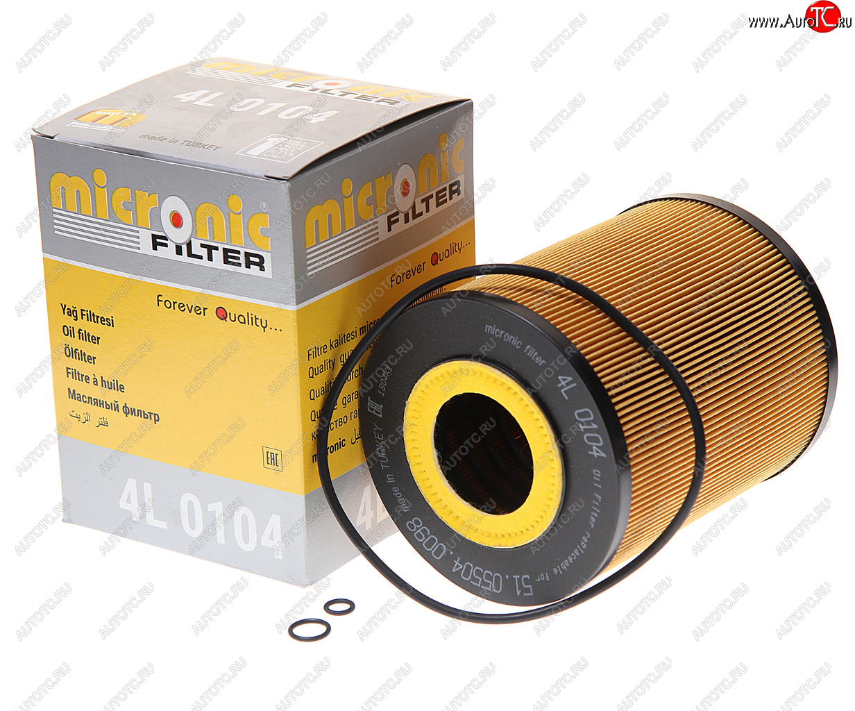 489 р. Фильтр масляный MAN F2000,TGA MICRONIC FILTER MICRONIC FILTER 4l0104  с доставкой в г. Кемерово