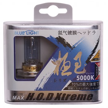 1 079 р. Лампа 12V H4 60/55W P43t 5000K бокс (2шт.) HOD XTREME  500032  500032  с доставкой в г. Кемерово. Увеличить фотографию 1