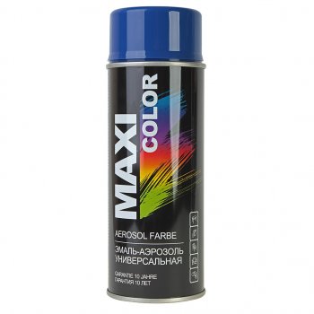 419 р. Краска синяя аэрозоль 400мл MAXI COLOR MAXI COLOR 5002mx  с доставкой в г. Кемерово. Увеличить фотографию 1