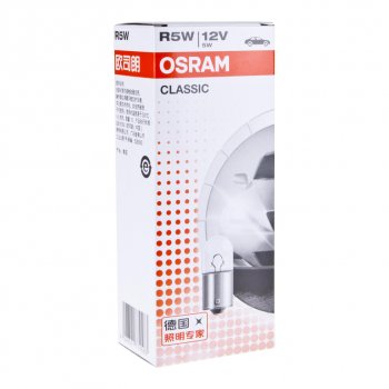 34 р. Лампа 12V R5W BA15s OSRAM OSRAM 5007clc  с доставкой в г. Кемерово. Увеличить фотографию 4