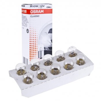 28 р. Лампа 12V R10W BA15s OSRAM OSRAM 5008clc  с доставкой в г. Кемерово. Увеличить фотографию 1