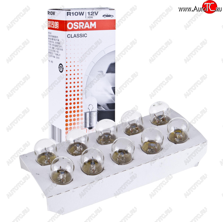 28 р. Лампа 12V R10W BA15s OSRAM OSRAM 5008clc  с доставкой в г. Кемерово