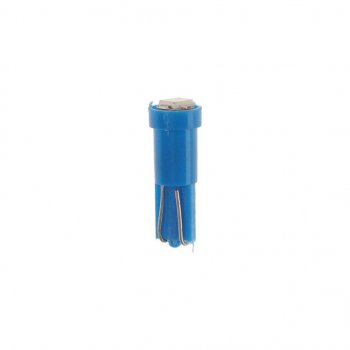 11 р. Лампа светодиодная 12V T5 W2x4.6d бесцокольная Blue MEGAPOWER MEGAPOWER-AUTOMOTIVE 50113b  с доставкой в г. Кемерово. Увеличить фотографию 2