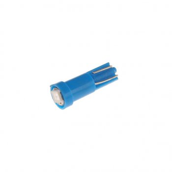 11 р. Лампа светодиодная 12V T5 W2x4.6d бесцокольная Blue MEGAPOWER MEGAPOWER-AUTOMOTIVE 50113b  с доставкой в г. Кемерово. Увеличить фотографию 1
