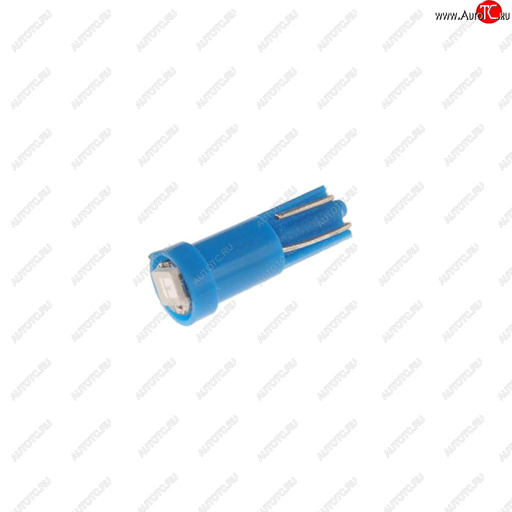 11 р. Лампа светодиодная 12V T5 W2x4.6d бесцокольная Blue MEGAPOWER MEGAPOWER-AUTOMOTIVE 50113b  с доставкой в г. Кемерово