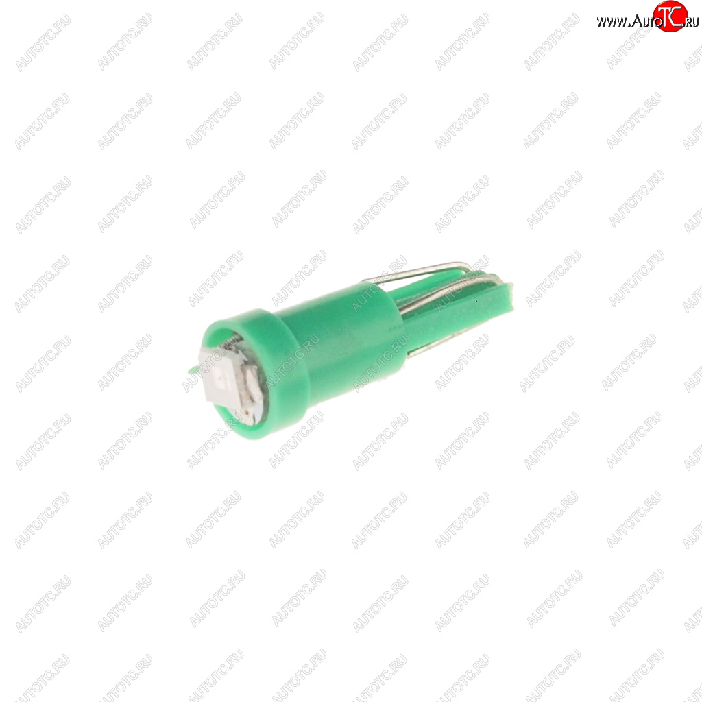 9 р. Лампа светодиодная 12V T5 W2x4.6d бесцокольная зеленый MEGAPOWER MEGAPOWER-AUTOMOTIVE 50113g  с доставкой в г. Кемерово