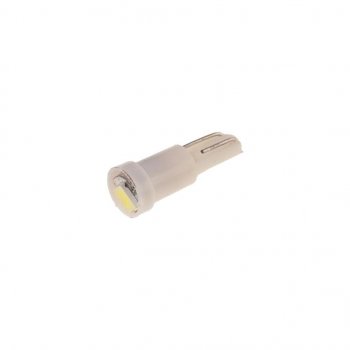 23 р. Лампа светодиодная 12V T5 W2x4.6d 6000K бесцокольная MEGAPOWER MEGAPOWER-AUTOMOTIVE 50113w  с доставкой в г. Кемерово. Увеличить фотографию 1