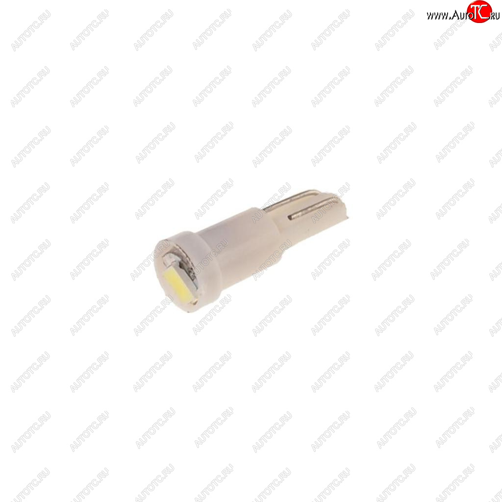 23 р. Лампа светодиодная 12V T5 W2x4.6d 6000K бесцокольная MEGAPOWER MEGAPOWER-AUTOMOTIVE 50113w  с доставкой в г. Кемерово