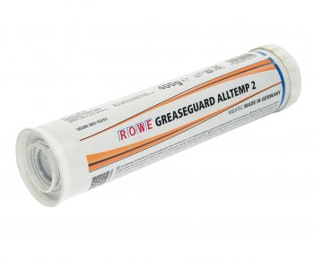959 р. Смазка литиевая высокотемпературная HIGHTEC GREASEGUARD ALLTEMP 2 NLGI 2 400г картридж (синяя) ROWE ROWE 50200-0004-99  с доставкой в г. Кемерово. Увеличить фотографию 1