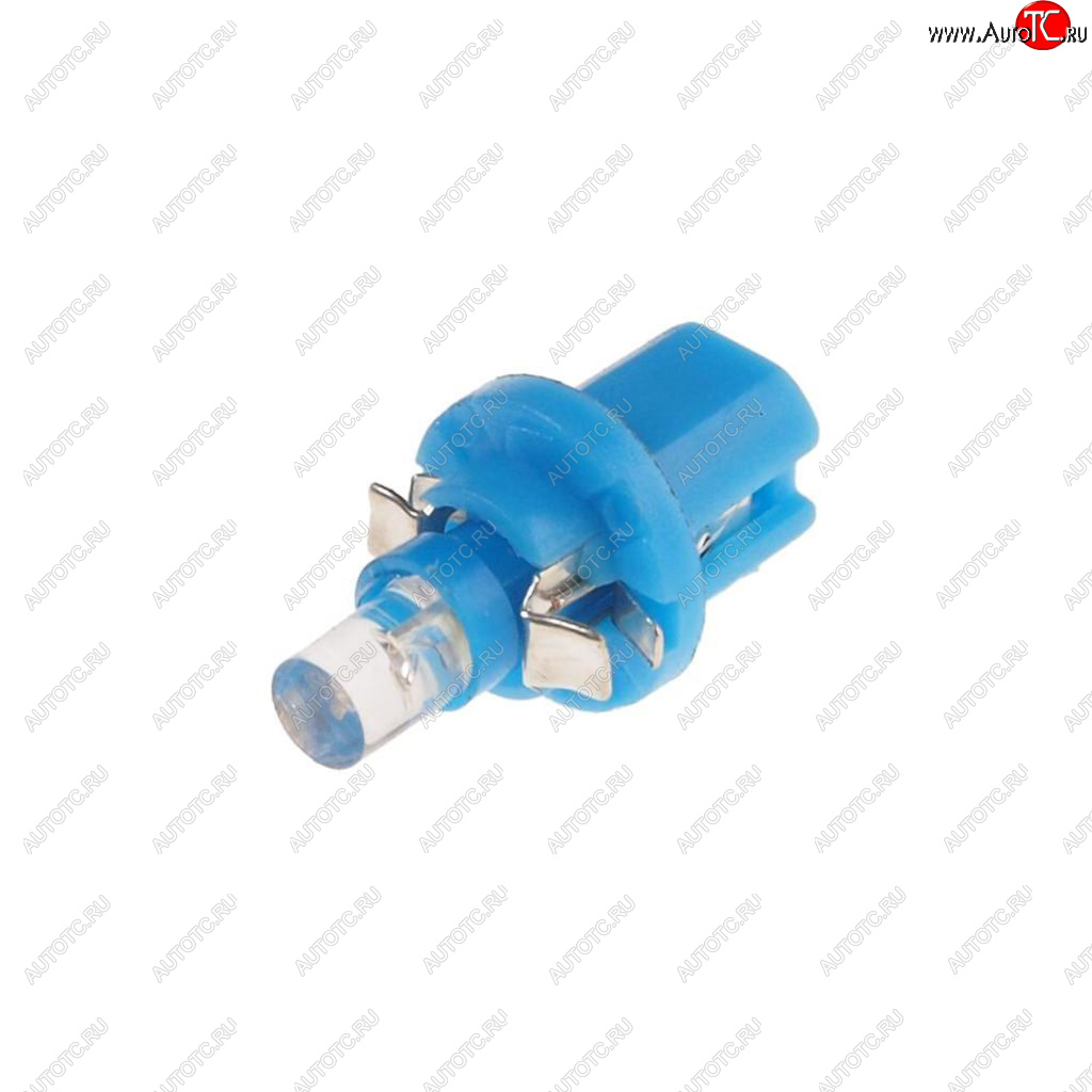 30 р. Лампа светодиодная 12V T5 W2x4.6d бесцокольная Blue MEGAPOWER MEGAPOWER-AUTOMOTIVE 50212b  с доставкой в г. Кемерово