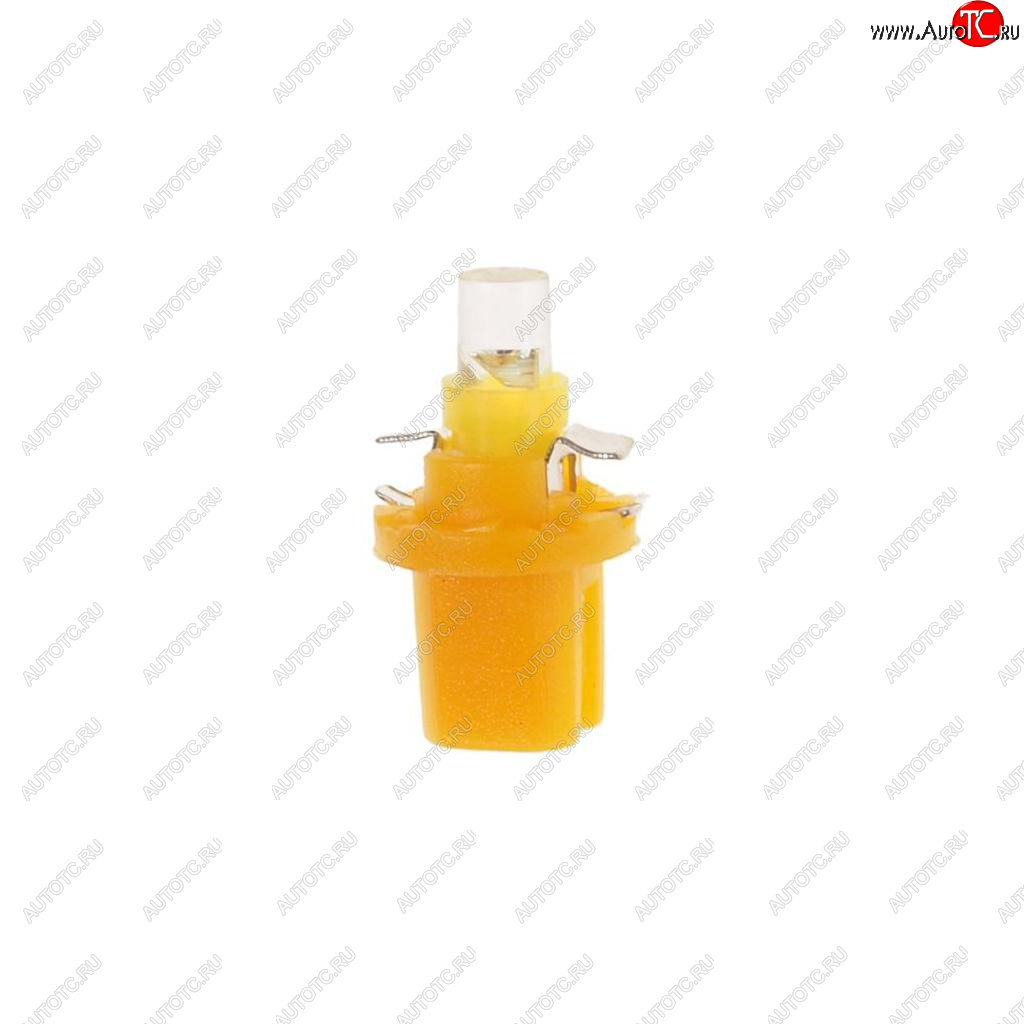 21 р. Лампа светодиодная 12V T5 W2x4.6d бесцокольная желтый MEGAPOWER MEGAPOWER-AUTOMOTIVE 50212y  с доставкой в г. Кемерово
