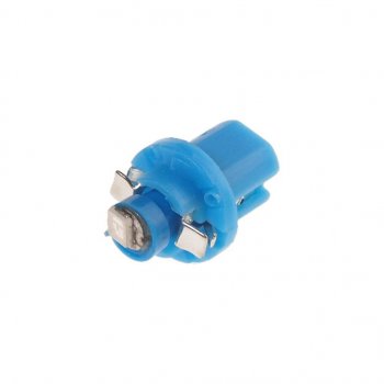 36 р. Лампа светодиодная 12V T5 W2x4.6d бесцокольная Blue MEGAPOWER MEGAPOWER-AUTOMOTIVE 50213b  с доставкой в г. Кемерово. Увеличить фотографию 1